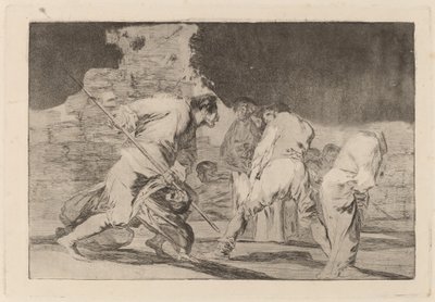 Furious Folly by Francisco de Goya