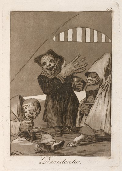 Hobgoblins by Francisco de Goya