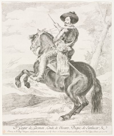 Gaspar de Guzman by Francisco de Goya