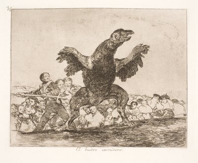 The Vulture by Francisco de Goya