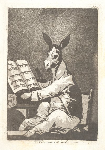 His Ancestors by Francisco de Goya