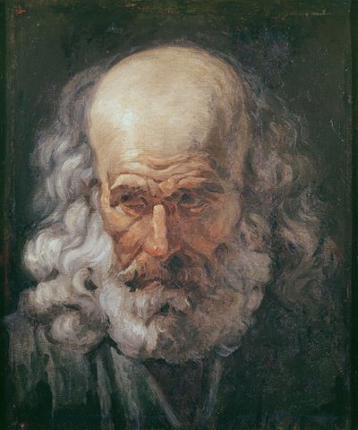 Head of a Philosopher by Francisco de Goya