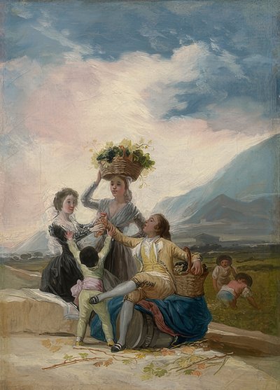 Autumn. 1786 by Francisco de Goya