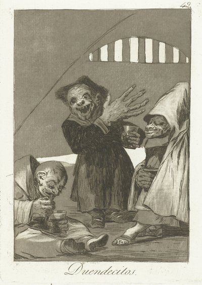 Kobolds by Francisco de Goya