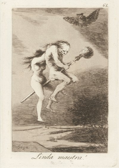 Pretty Teacher! by Francisco de Goya