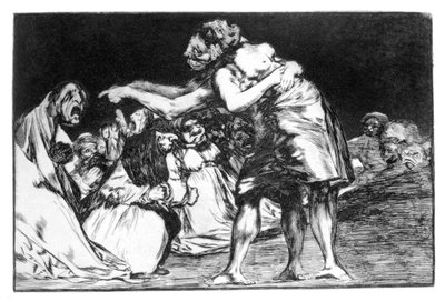 Matrimonial Nightmare by Francisco de Goya