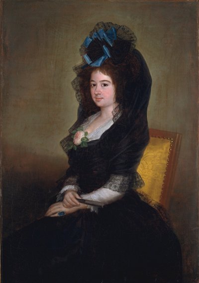 Narcisa Barañana de Goicoechea by Francisco de Goya