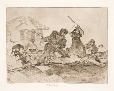 Mob (28) by Francisco de Goya