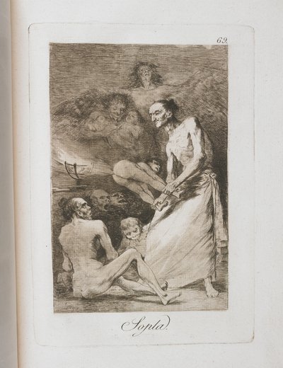 Plate from Los Caprichos by Francisco de Goya