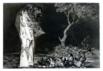 Riddle of Fear, 1819-1823 by Francisco de Goya