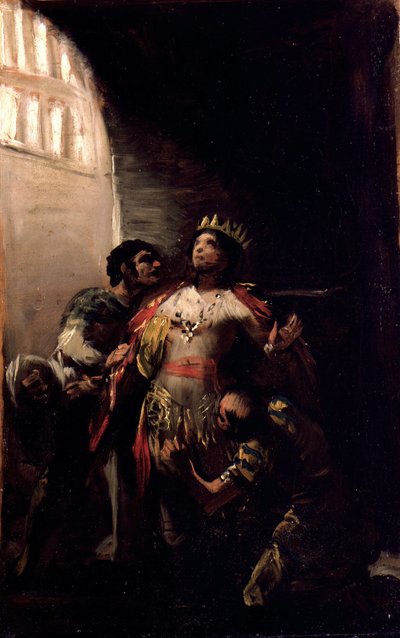 Saint Hermenegild in Prison by Francisco de Goya