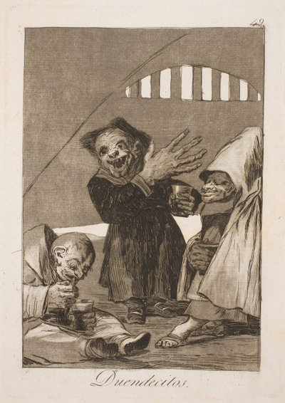 Little Trolls by Francisco de Goya