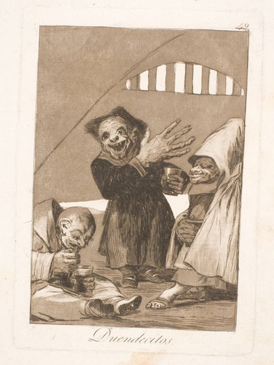 Little Trolls by Francisco de Goya