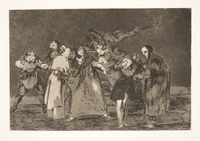 Wounds Heal Faster Than Hasty Words by Francisco de Goya