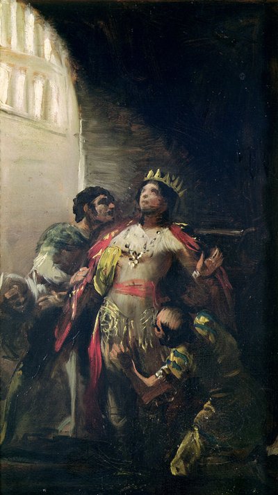 St. Hermengild in Prison, c.1799 by Francisco de Goya