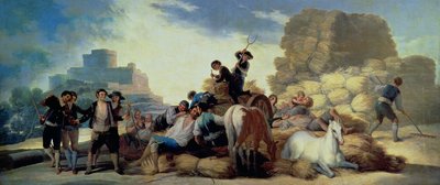 Summer, or The Harvest by Francisco de Goya