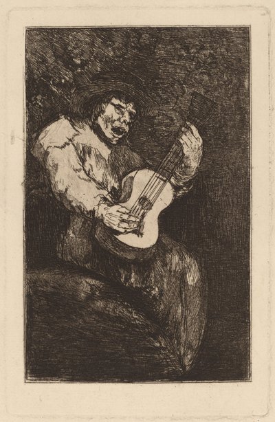 The Blind Singer by Francisco de Goya