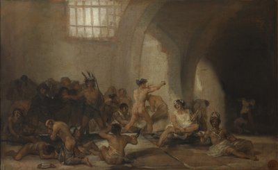 The Madhouse Asylum by Francisco de Goya