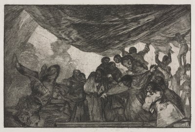 The Proverbs: Clear Folly by Francisco de Goya