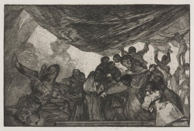 The Proverbs: Clear Folly by Francisco de Goya