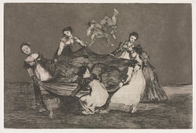 The Proverbs: Feminine Folly by Francisco de Goya