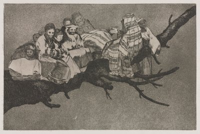 The Proverbs: Ridiculous Folly by Francisco de Goya