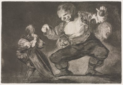 The Proverbs: Simpleton by Francisco de Goya