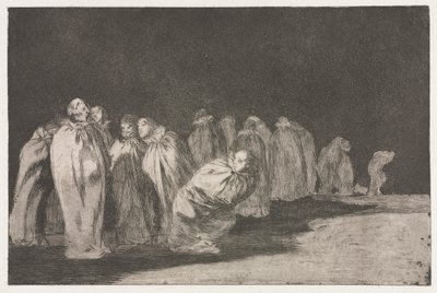 The Proverbs: The Men in Sacks by Francisco de Goya