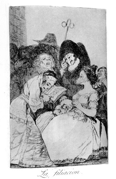 The Filiation by Francisco de Goya