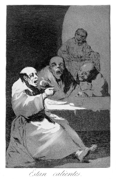 They are hot, 1799 by Francisco de Goya