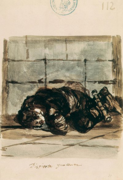 Wake Up, Innocent by Francisco de Goya