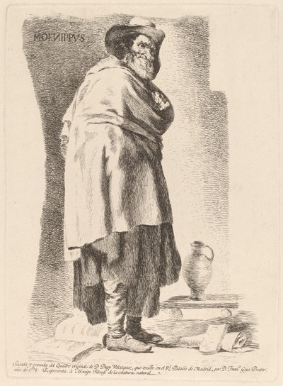 Menippus by Francisco de Goya after Diego Velázquez
