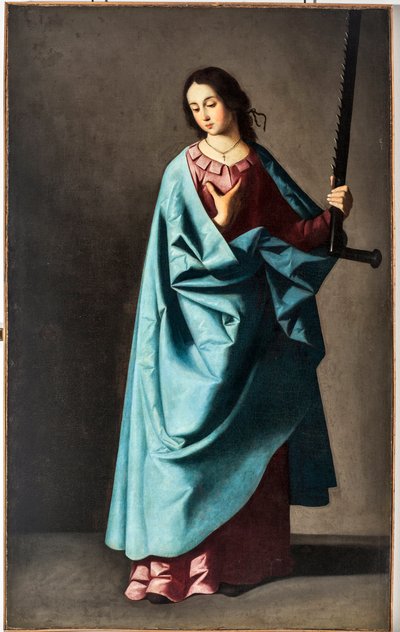 Great Martyr Euphemia by Francisco de Zurbaran