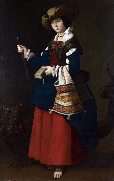 Saint Margaret by Francisco de Zurbaran