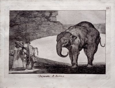 Animal Folly by Francisco de Goya