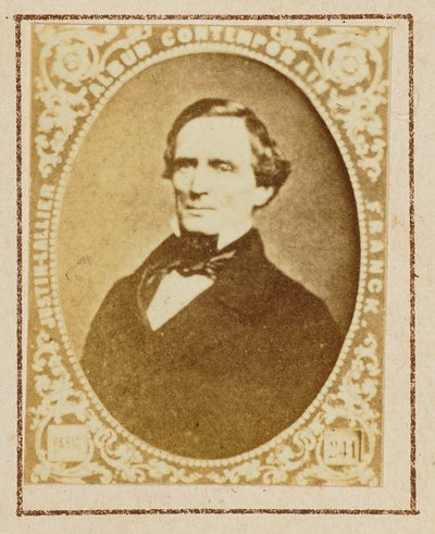Jefferson Davis by Franck (François Marie Louis Alexandre Gobinet de Villecholles)