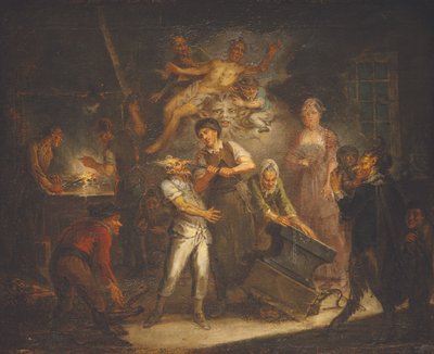 Fantastical Scene by Francois Aubert