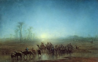 Caravan of Bedouins by Francois Barry
