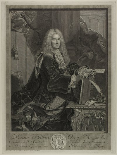 Portrait of Philibert Orrey by Francois Bernard Lepicie