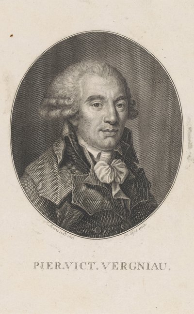 Pierre Victurnien Vergniaud by Francois Bonneville