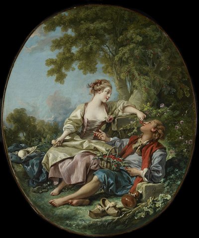 The Wooden Shoes by François Boucher