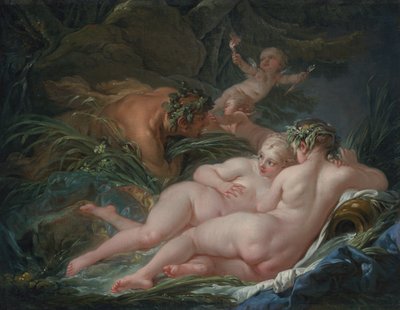 Pan and Syrinx by François Boucher