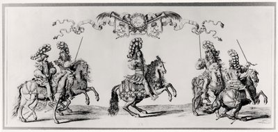 Carrousel for Louis XIV (1639-1715) c.1662 by Francois Chauveau