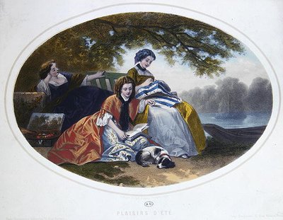 The Pleasures of Summer by Francois Claudius after Compte Calix