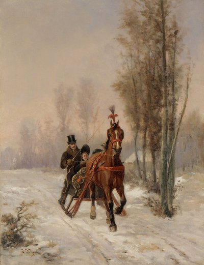 The Sledge by Francois Duyck