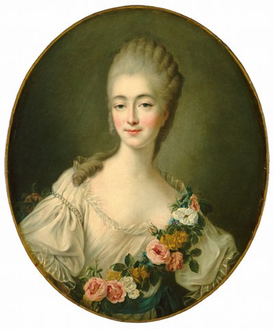 Jeanne Bécu, Comtesse du Barry by Francois Hubert Drouais