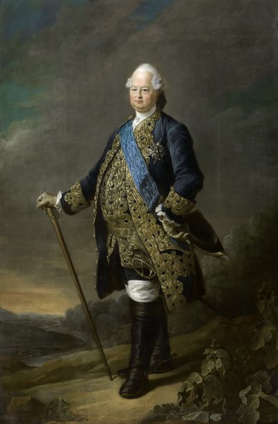 Louis de Bourbon-Condé, Comte de Clermont by Francois Hubert Drouais