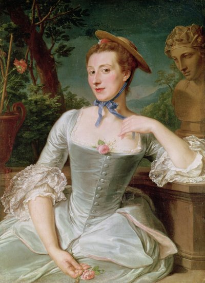 Madame de Pompadour by Francois Hubert Drouais