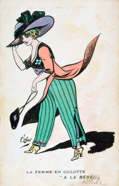 The Woman in Breeches, 20th Century by Francois Lafon