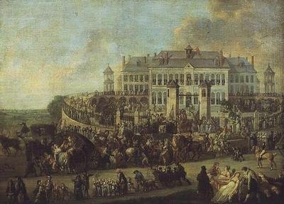 The Fete at Broquelet by Francois Louis Joseph Watteau